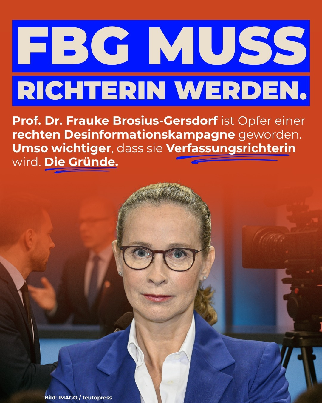Aktion zu Frauke Brosius Gersdorf